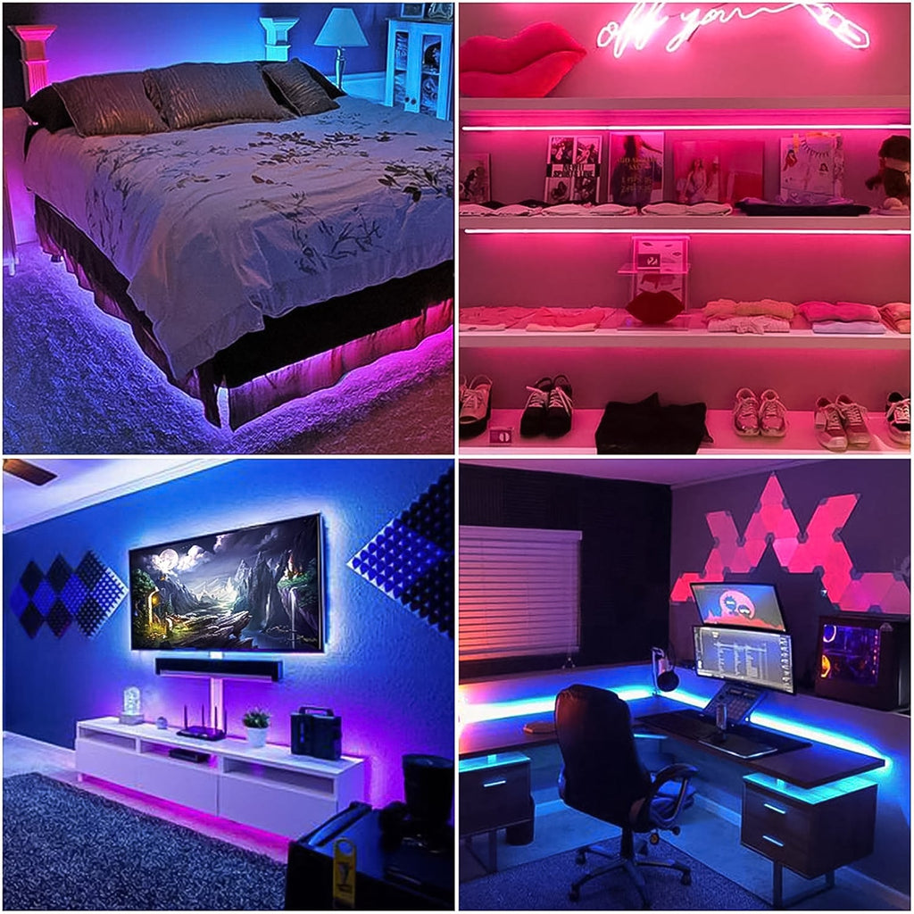 3m Rgb Led Strip Lights Led Mood Lights (1 Set) – SMTREANDKASHI